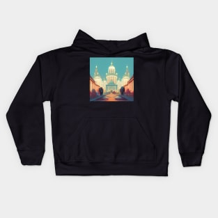 Saint Petersburg | Comics Style Kids Hoodie